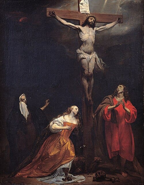 The Crucifixion by Gabriel Metsu